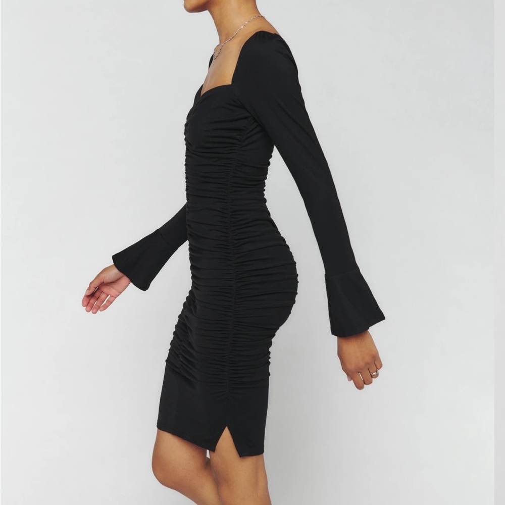 reformation barrie knit dress size small